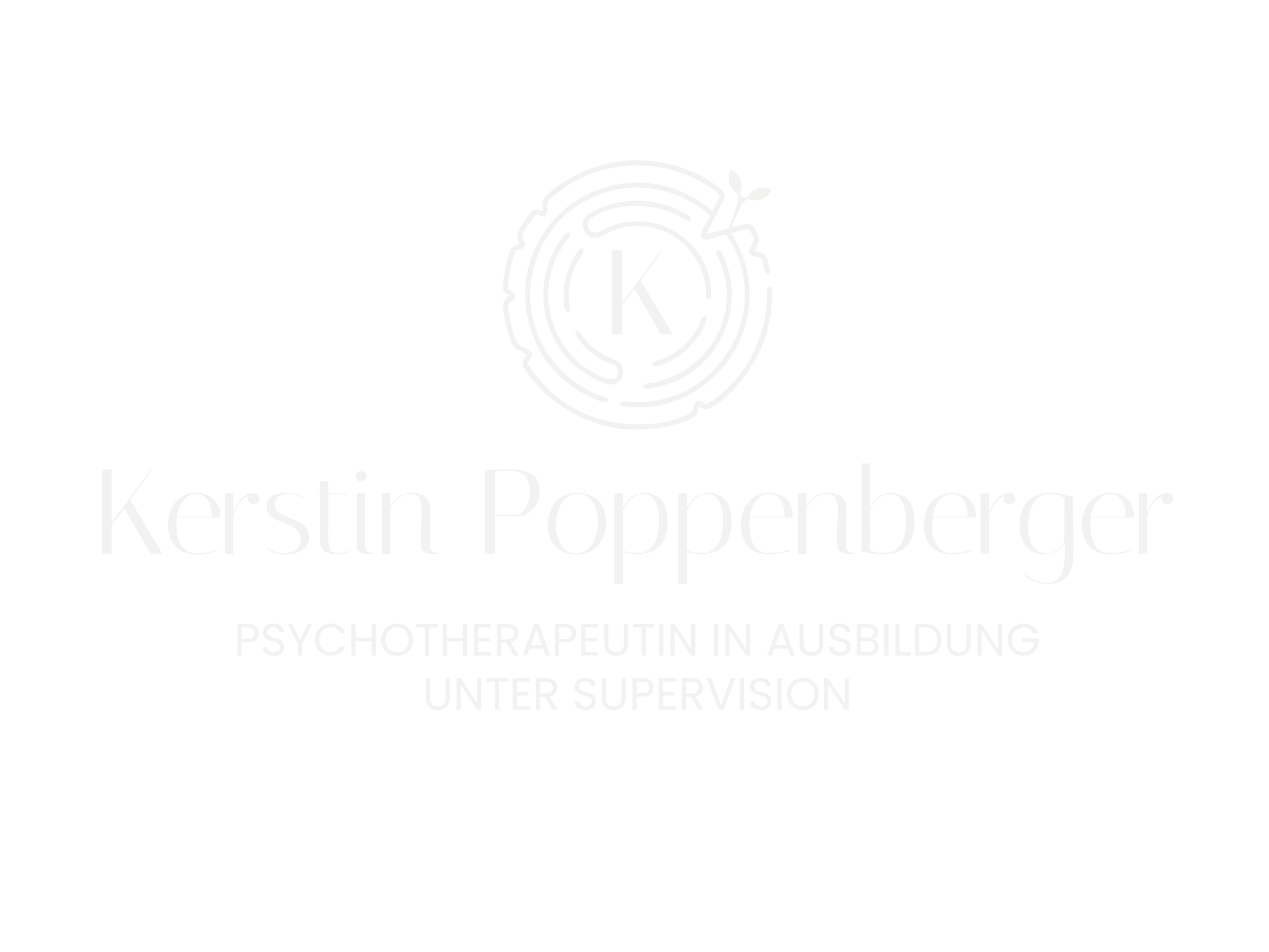 logo kerstin poppenberger w